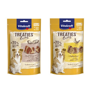 Vitakraft Treaties Bits Hondensnack Kip Per 3 Hondensnacks