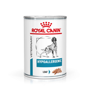 Royal Canin Veterinary Hypoallergenic Natvoer Hond (Paté, 400 G) 1 Tray (12 X 400 G)