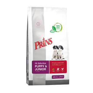 Prins Fit Selection Puppy & Junior Hondenvoer 2 X 10 Kg