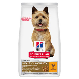 Hill&Apos;S Adult Healthy Mobility Small & Mini Met Kip Hondenvoer 1,5 Kg
