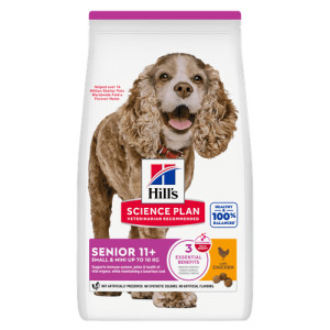 Hill&Apos;S Senior Small & Mini Met Kip Hondenvoer 1,5 Kg