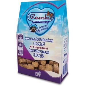 Renske Gezonde Beloning Eend Hondensnack 150 G Hondensnacks