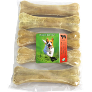Boon Buffelhuidbot Geperst Voor Honden (16 Cm) 20 Stuks