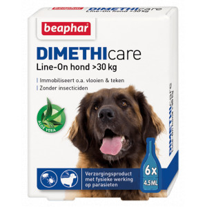 Beaphar Dimethicare Line On (Vanaf 30 Kg) Hond 6 Pipetten