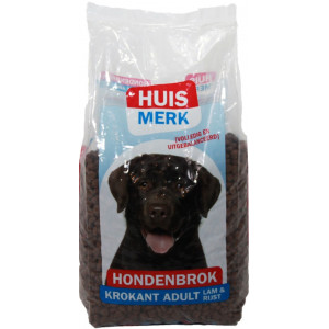 Huismerk Hondenbrok Adult Met Lam & Rijst Hondenvoer