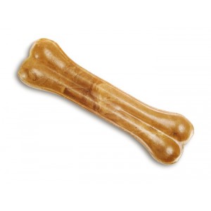 Boon Buffelhuidbotten Geperst (21,5 Cm) Voor De Hond 10 Stuks