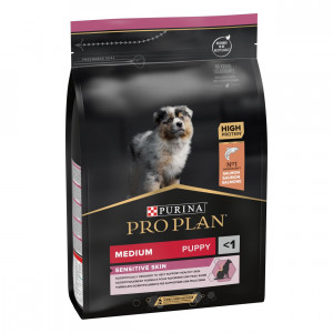 Purina Pro Plan Pro Plan Medium Puppy Sensitive Skin Met Zalm Hondenvoer