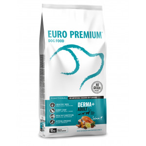Euro Premium Grainfree Adult Derma+ Salmon & Potato Hondenvoer