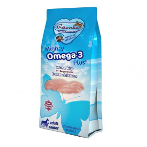 Renske Adult Senior Mighty Omega 3 Plus Vers Bereid Kip En Rijst Hondenvoer