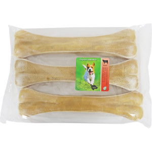 Boon Buffelhuidbotten Geperst (26 Cm) 3 Stuks Hondenvoer