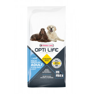Opti Life Adult Sterilised Light Medium/Maxi Hondenvoer