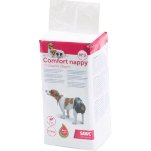 Boon Savic Comfort Nappy Hondenluier (12 Stuks) Size 6 Hondenvoer