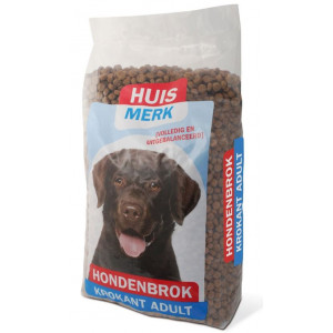Huismerk Hondenbrok Krokant Adult Hondenvoer