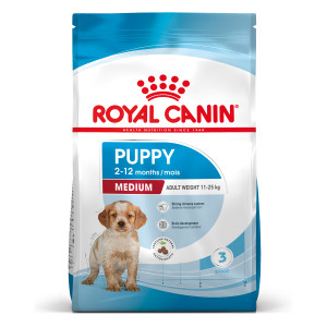Royal Canin Medium Puppy Natvoer Hond (In Saus) 4 Dozen ( )