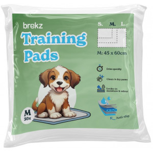 Brekz Puppy Training Pads M (30 Stuks) Per Verpakking Hondenvoer