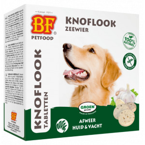 Biofood BF Petfood Tabletten Met Knoflook En Zeewier Voor De Hond 3 Verpakkingen