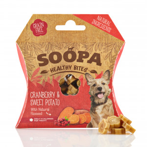 Soopa Bites Cranberry & Zoete Aardappel Hondensnack Hondenvoer
