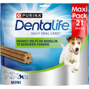 Purina Dentalife Daily Oral Care Mini Hondensnacks (Maxipack) 21 Sticks