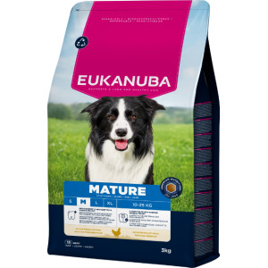 Eukanuba Mature Medium Kip Hondenvoer