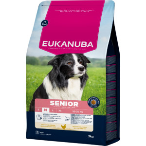 Eukanuba Senior Medium Kip Hondenvoer