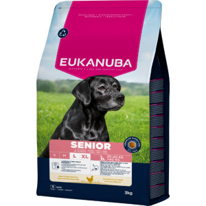 Eukanuba Senior Large Met Verse Kip Hondenvoer