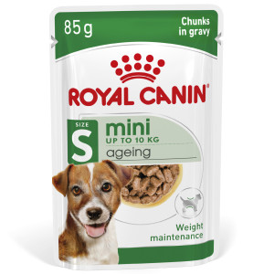 Royal Canin Mini Ageing Natvoer Hond (In Saus) 4 Dozen ( )