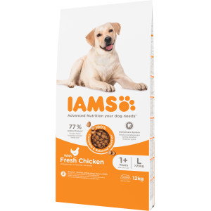 Iams Adult Large Met Kip Hondenvoer
