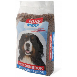 Huismerk Hondenbrok Krokant Senior Hondenvoer