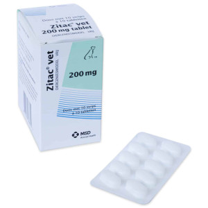 Zitac Vet 200 Mg Hond 11 Tot ( 10 Tabletten) 1 Verpakking