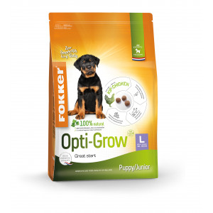 Fokker Opti Grow L Puppy/Junior Hondenvoer