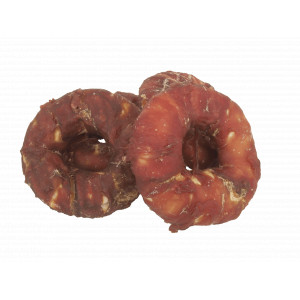 Brekz Rawhide Donut Met Eend Kauwsnack Voor De Hond 5 Stuks