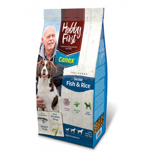 Hobbyfirst Canex Senior Vis En Rijst Hondenvoer