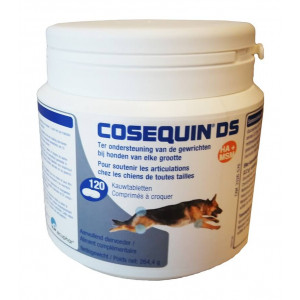 Cosequin DS Kauwtabletten Voedingssupplement 120 Tabletten Hondensnacks