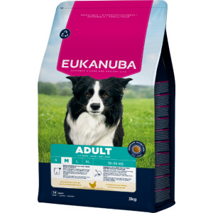 Eukanuba Adult Medium Kip Hondenvoer 15 +