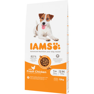 Iams Adult Small & Medium Met Kip Hondenvoer