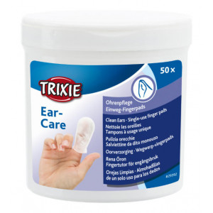 Trixie Vingerpads Oorreiniging Voor Hond En Kat 50 St Per Stuk