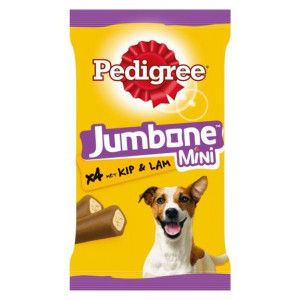 Pedigree Jumbone Mini Met Kip En Lamsmaak Hondensnack ( ) Hondenvoer