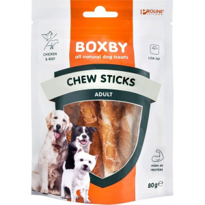 Boxby Chew Sticks Kip Hondensnacks