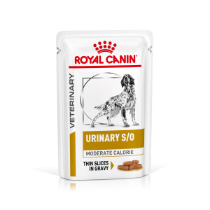 Royal Canin Veterinary Urinary S/O Moderate Calorie Natvoer Hond (In Saus) 2 Dozen ( )