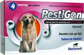 Pestigon Spot On Voor Honden Van 20 Tot 4 Pipetten