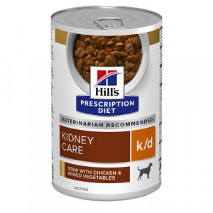 Hill&Apos;S Prescription Diet K/D Kidney Care Stoofpotje Voor Hond Met Kip & Groenten Blik 2 Trays ( )