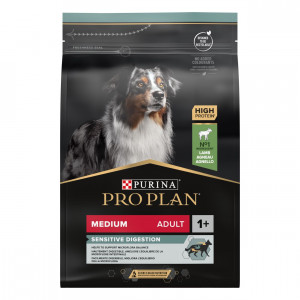 Purina Pro Plan Pro Plan Medium Adult Sensitive Digestion Met Lam Hondenvoer