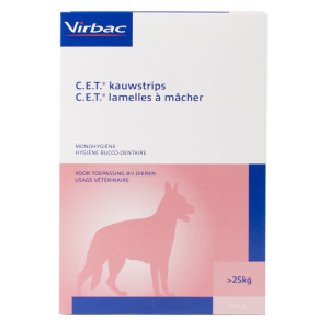 Virbac C.E.T. Kauwstrips Hond 25+ Kg ( )