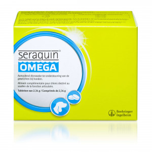 Boehringer Ingelheim Seraquin Omega Supplement Voor De Hond 60 Tabletten