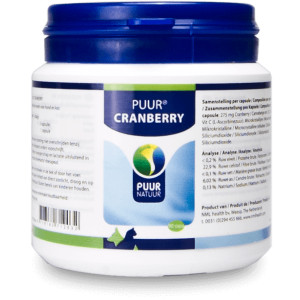 Puur Cranberry Capsules Voor Hond En Kat 90 Tabletten