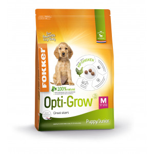 Fokker Opti Grow M Puppy/Junior Hondenvoer