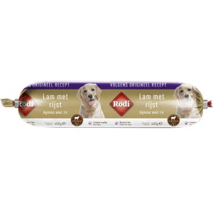 Rodi Worst Lam Met Rijst Voor De Hond