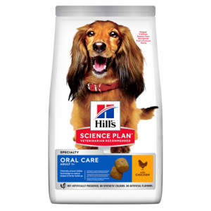 Hill's Adult Oral Care Met Kip Hondenvoer