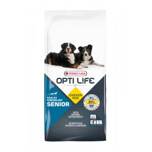Opti Life Senior Medium/Maxi Hondenvoer