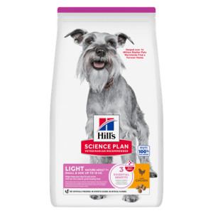 Hill's Mature Adult Light Small & Mini Met Kip Hondenvoer
